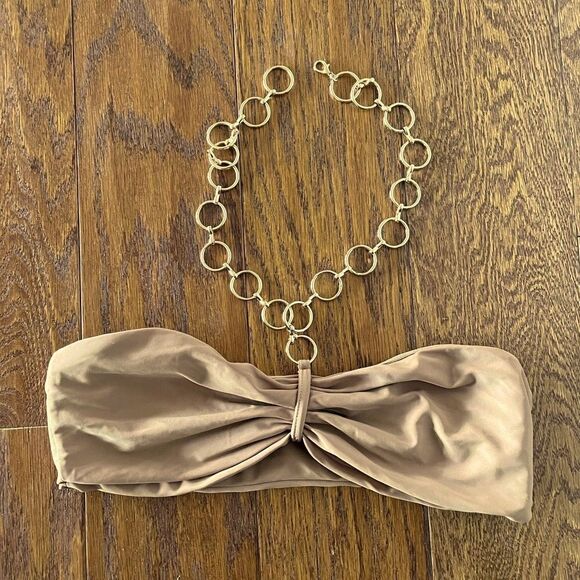 Brown chain top - Picture 2 of 3